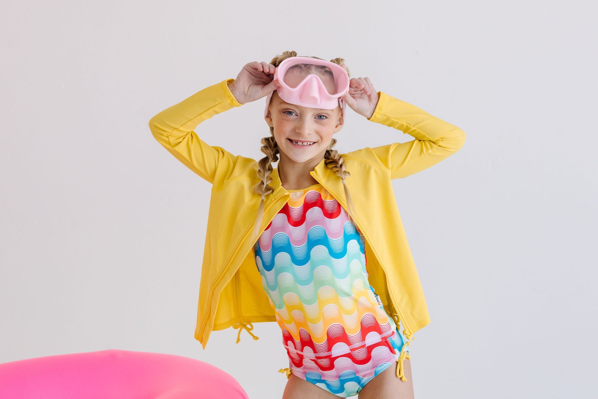 Cherry Charms Youth Swim Mask