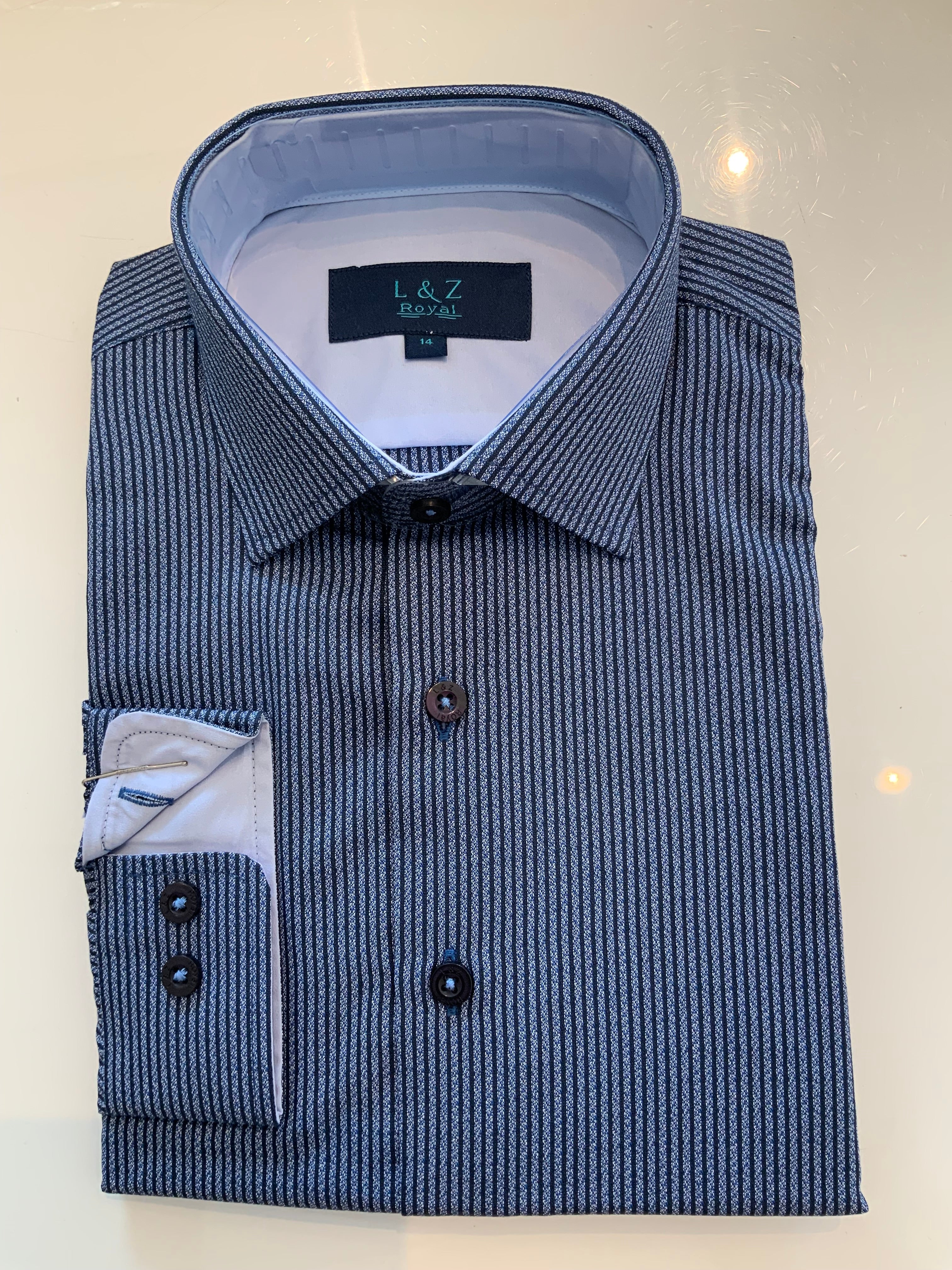 Leo And Zachary - Long Sleeve Dress Shirt