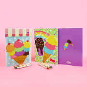 Ice Cream Coloring Books With Crayons Party Favors - Set Of 6 Or 12