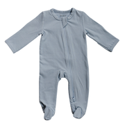 Powder Blue Cotton Zipper