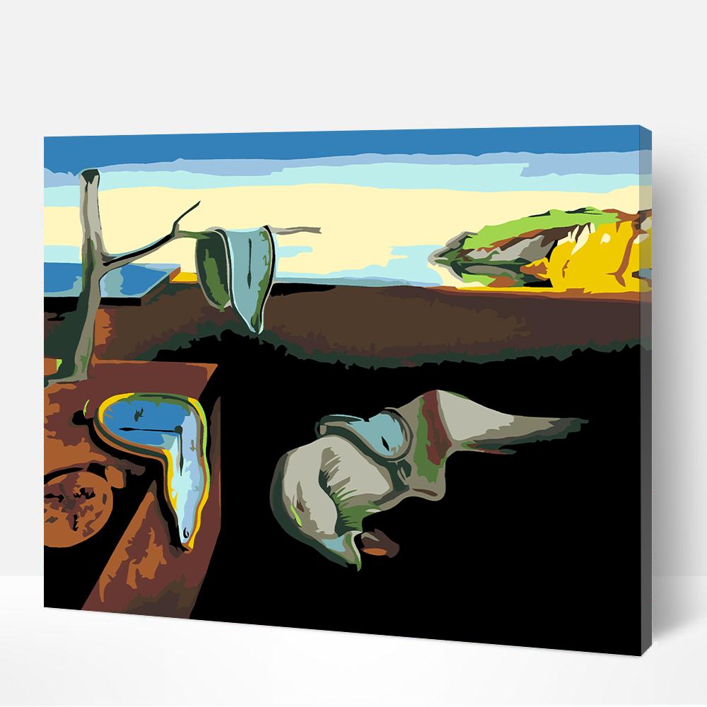 Memory Continuity – Paint by Numbers Kit | Artwille | 14x18 inch Canvas
