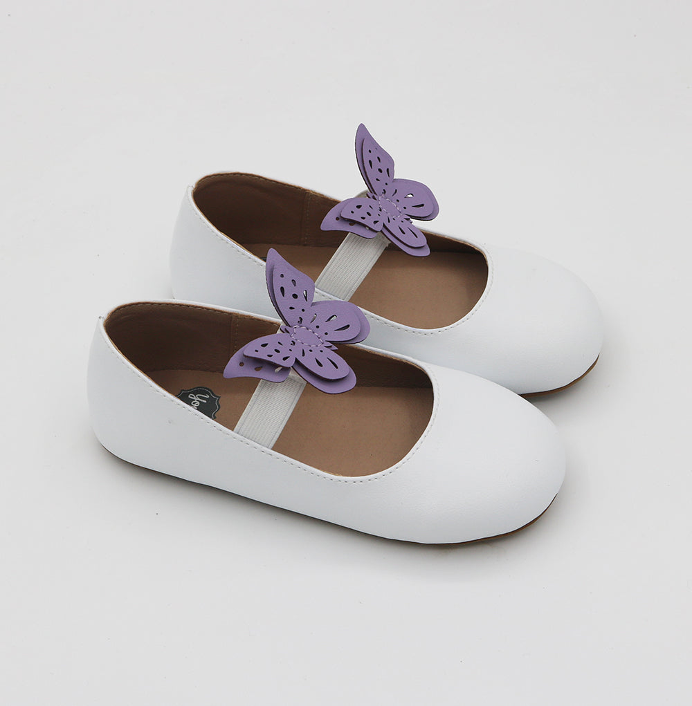 Trinity White With Interchangeable Butterflies