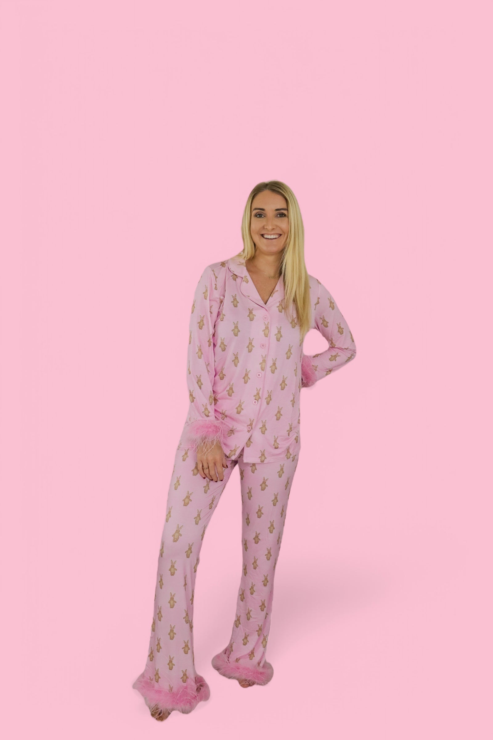 Blushin' Bunnies Women's Feather Dream Set