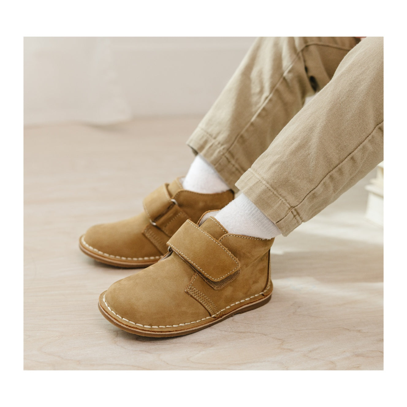 Emmett Leather Desert Boot