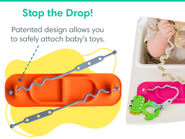 Busy Baby Mini Mat With Toy Straps