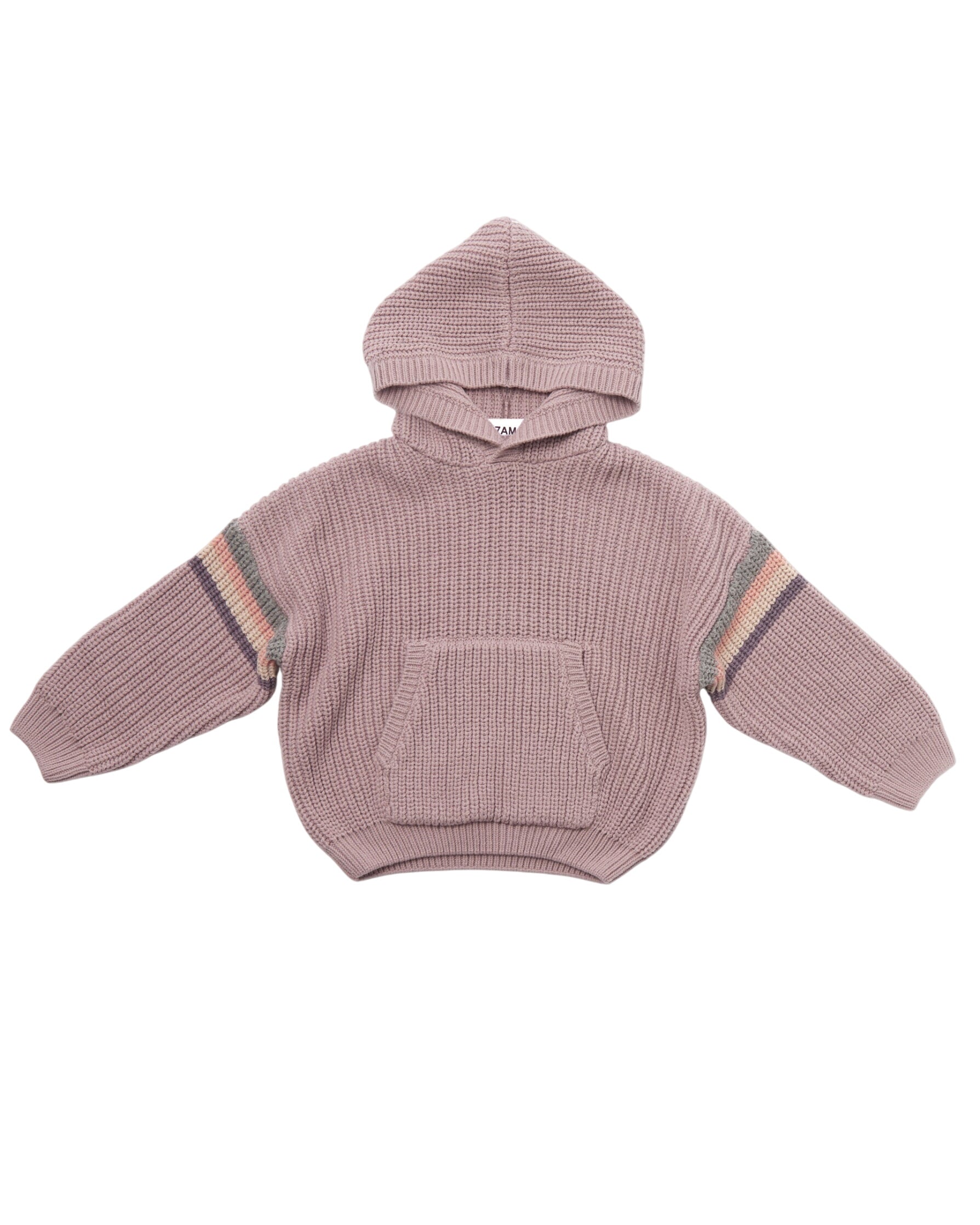 Hooded Boxy Sweater - Chunky