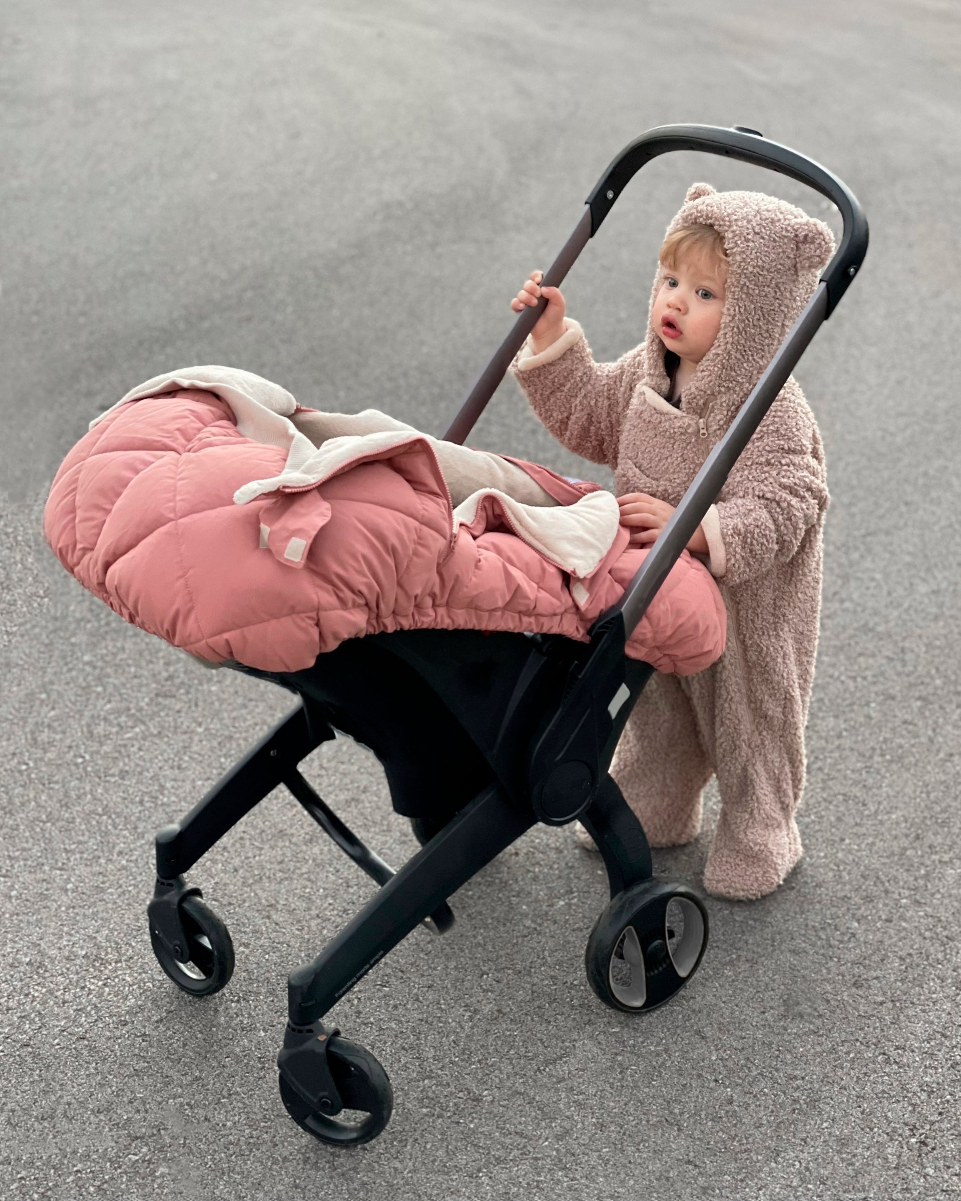 Car Seat Cocoon - Benji Sherpa