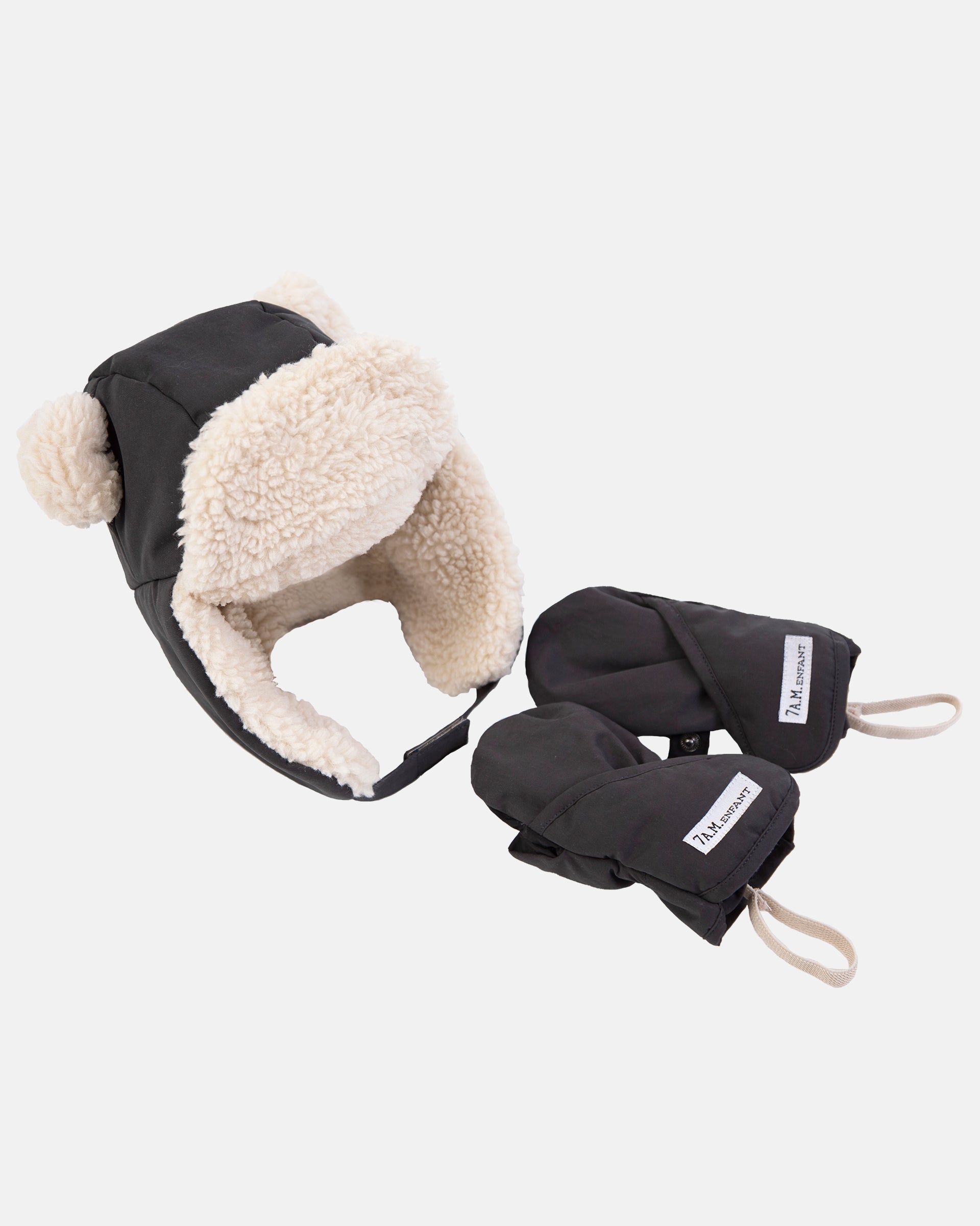 Cub Set - Benji Sherpa | Hat & Mittens