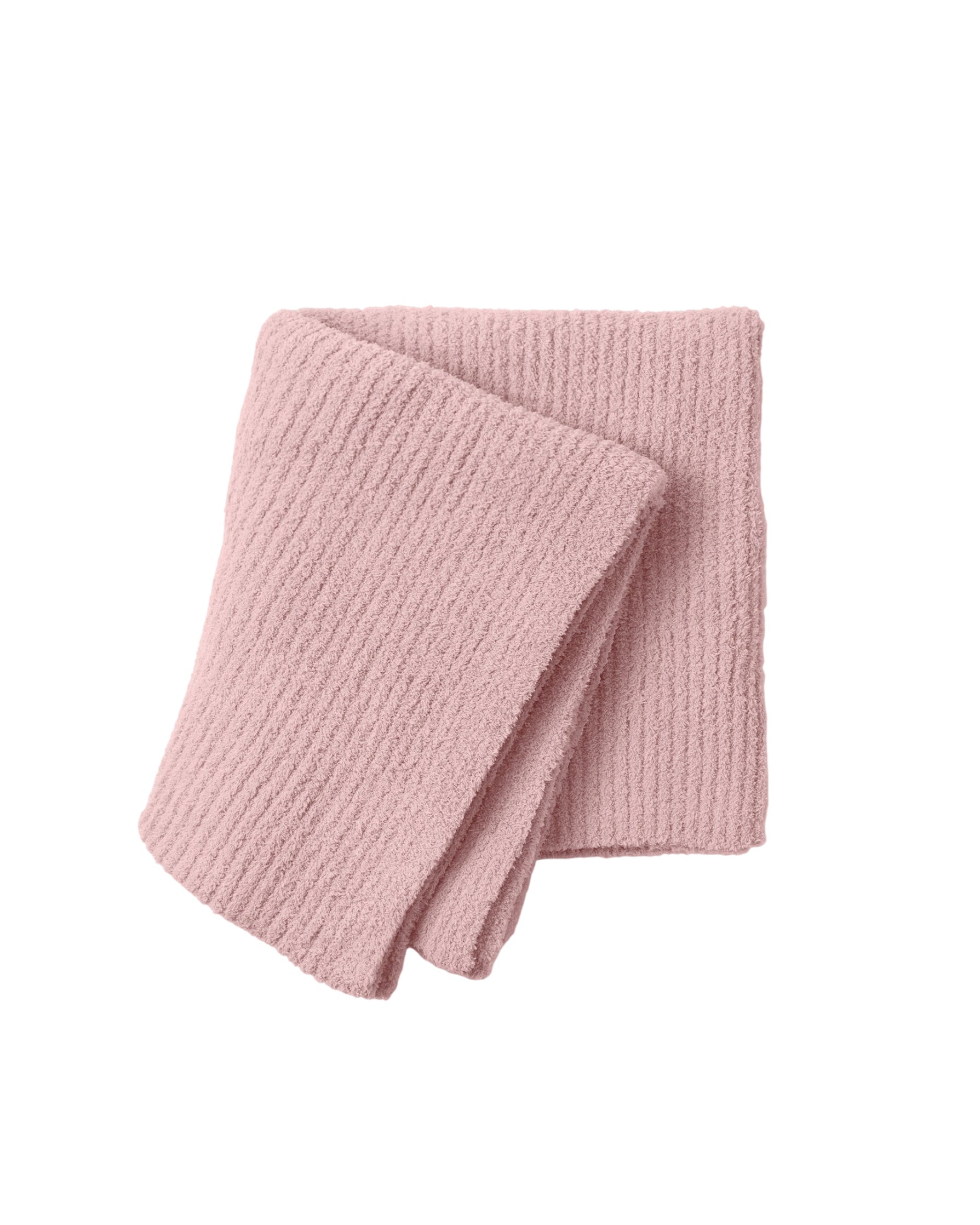 Cushy Ribbed Blanket - Fuzzy