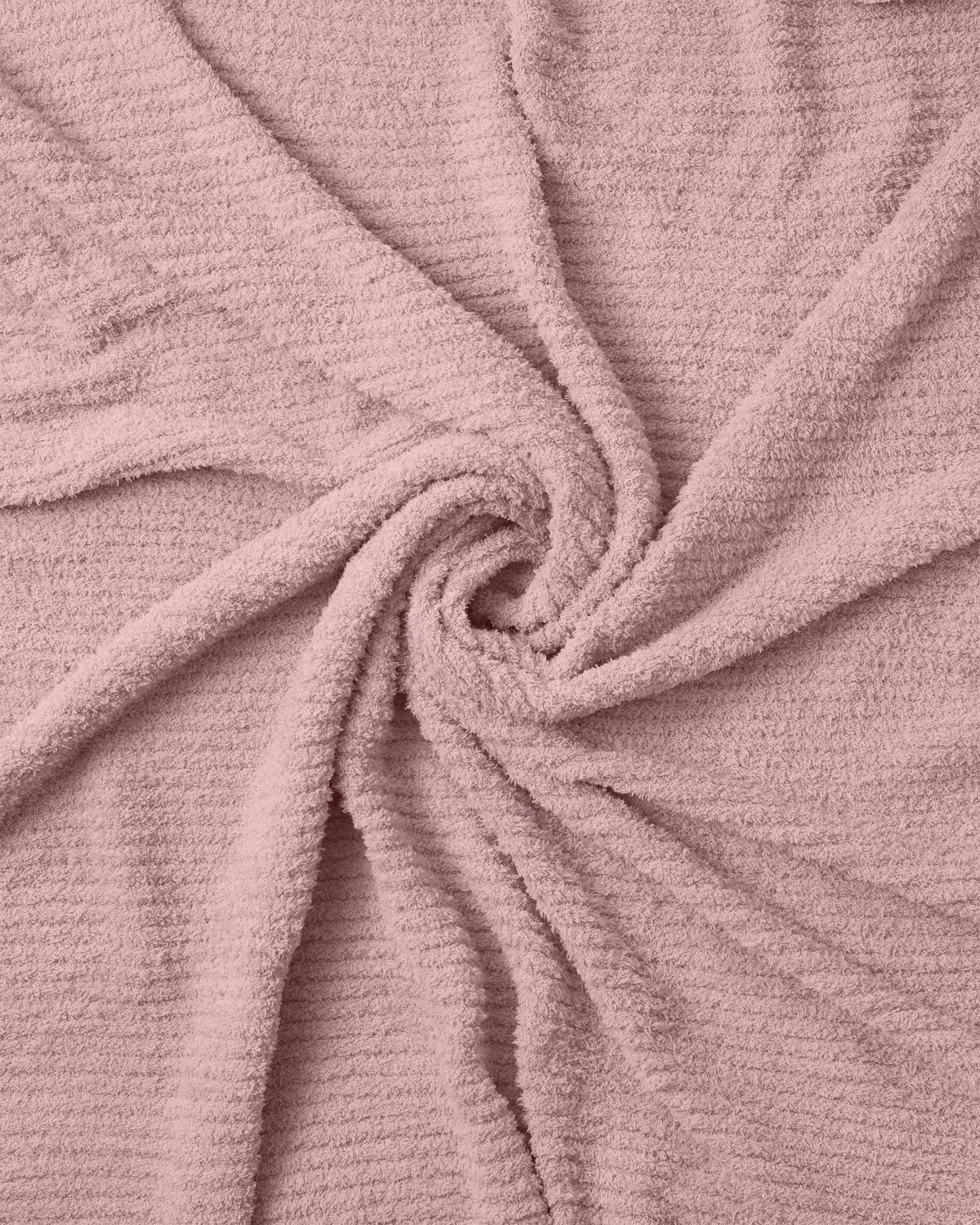 Cushy Ribbed Blanket - Fuzzy