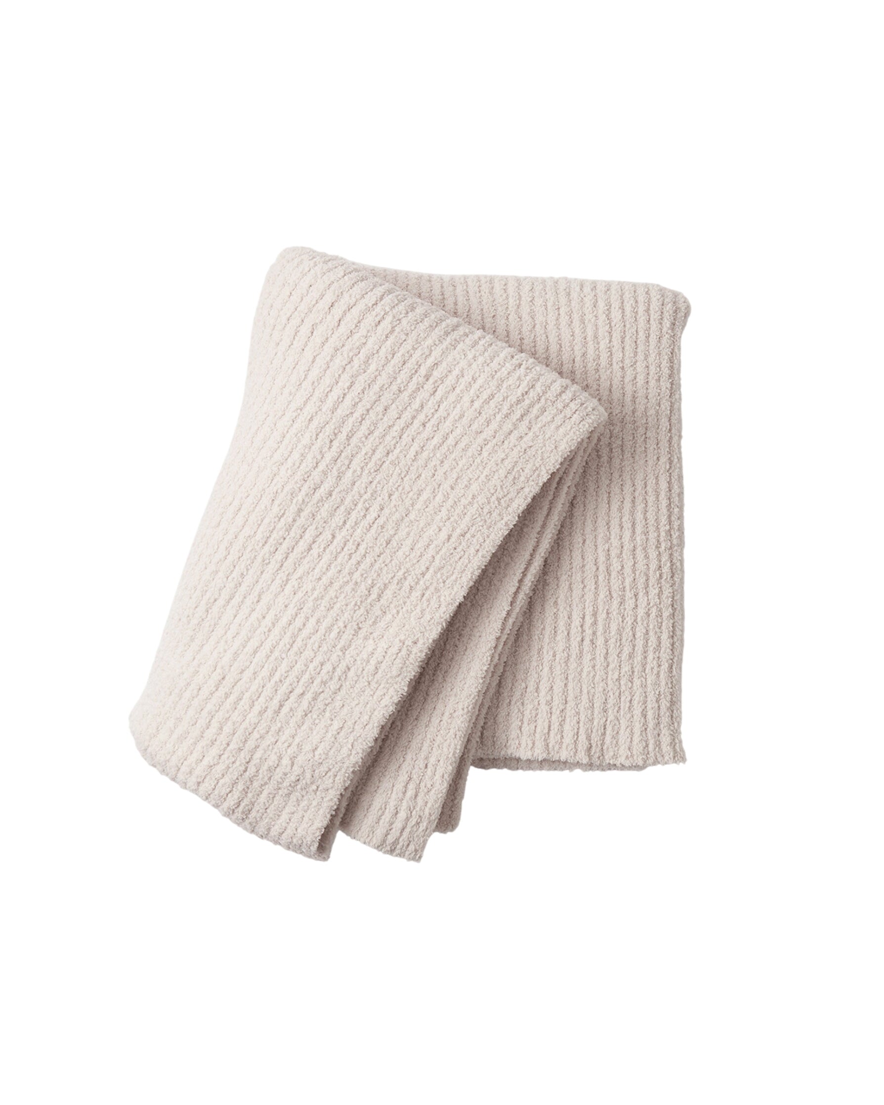 Cushy Ribbed Blanket - Fuzzy