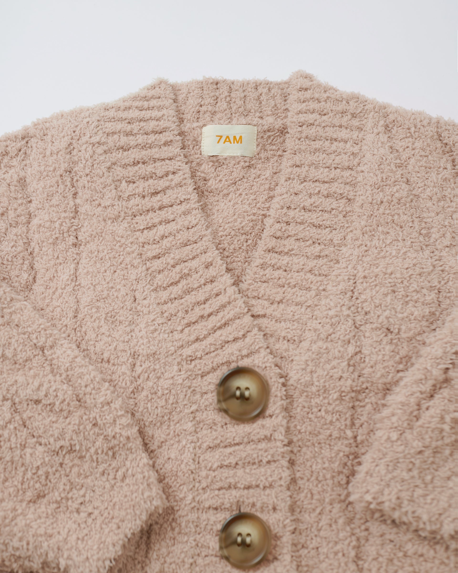 Cable Cardigan - Fuzzy