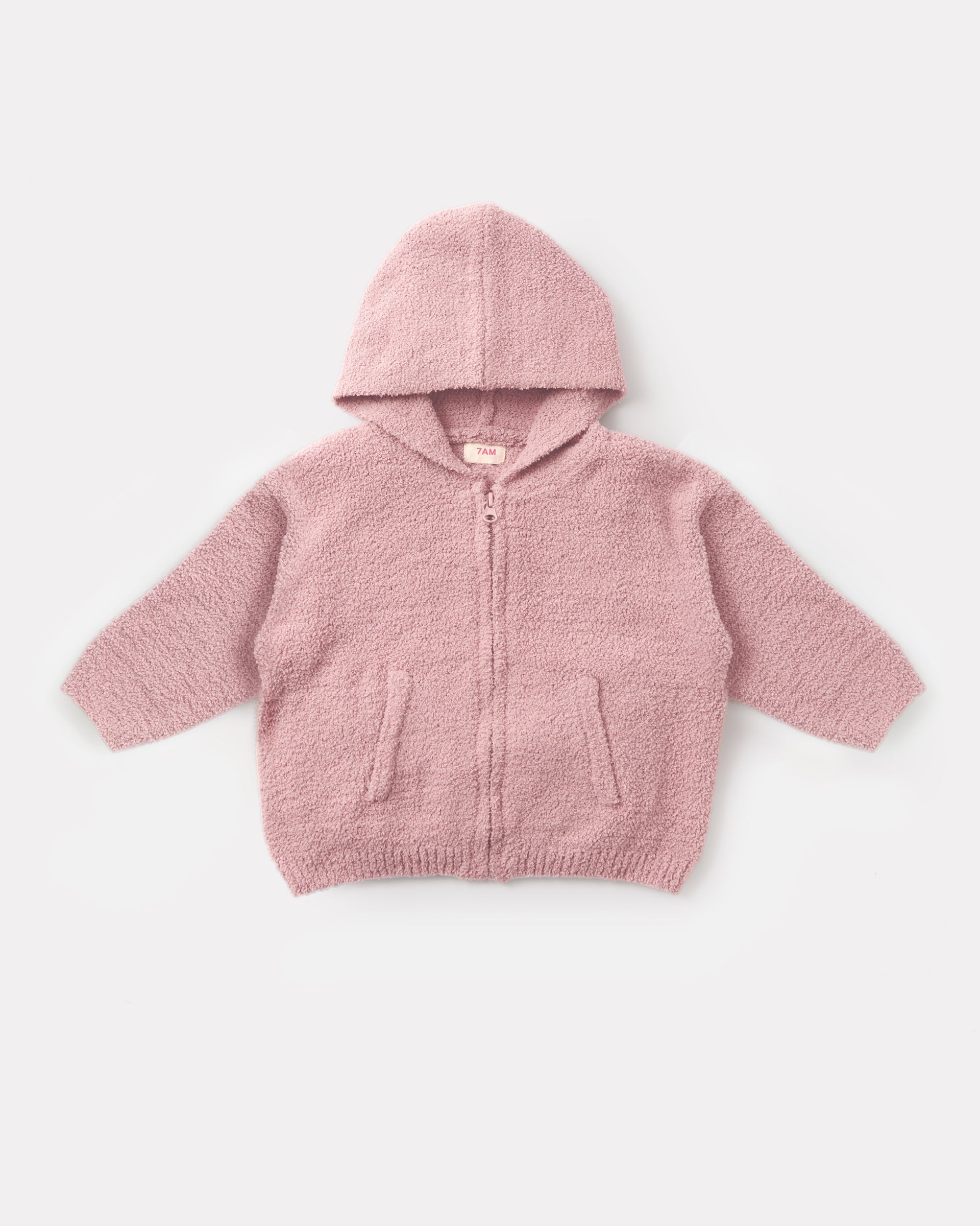 Zip Up Hoodie - Fuzzy