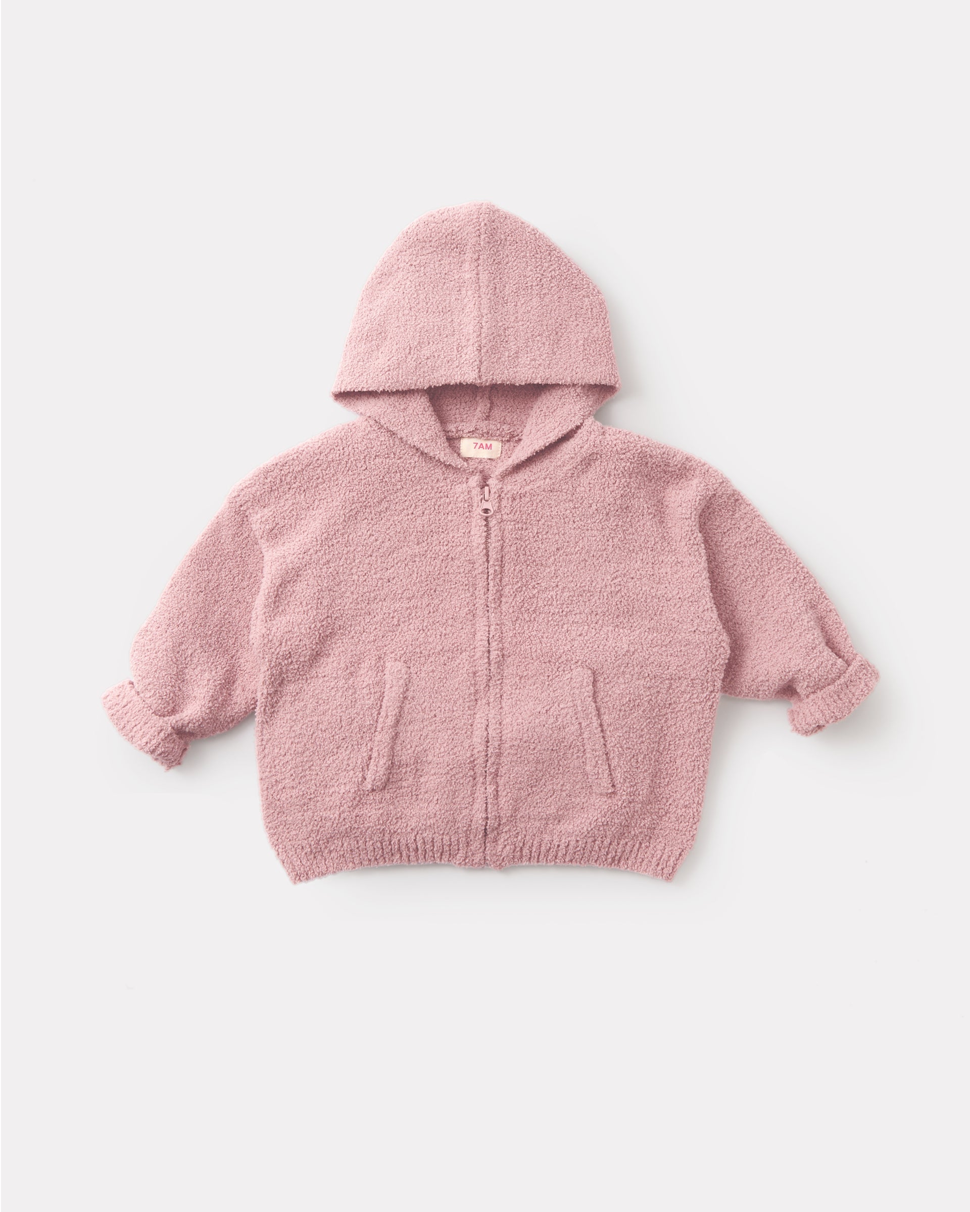 Zip Up Hoodie - Fuzzy