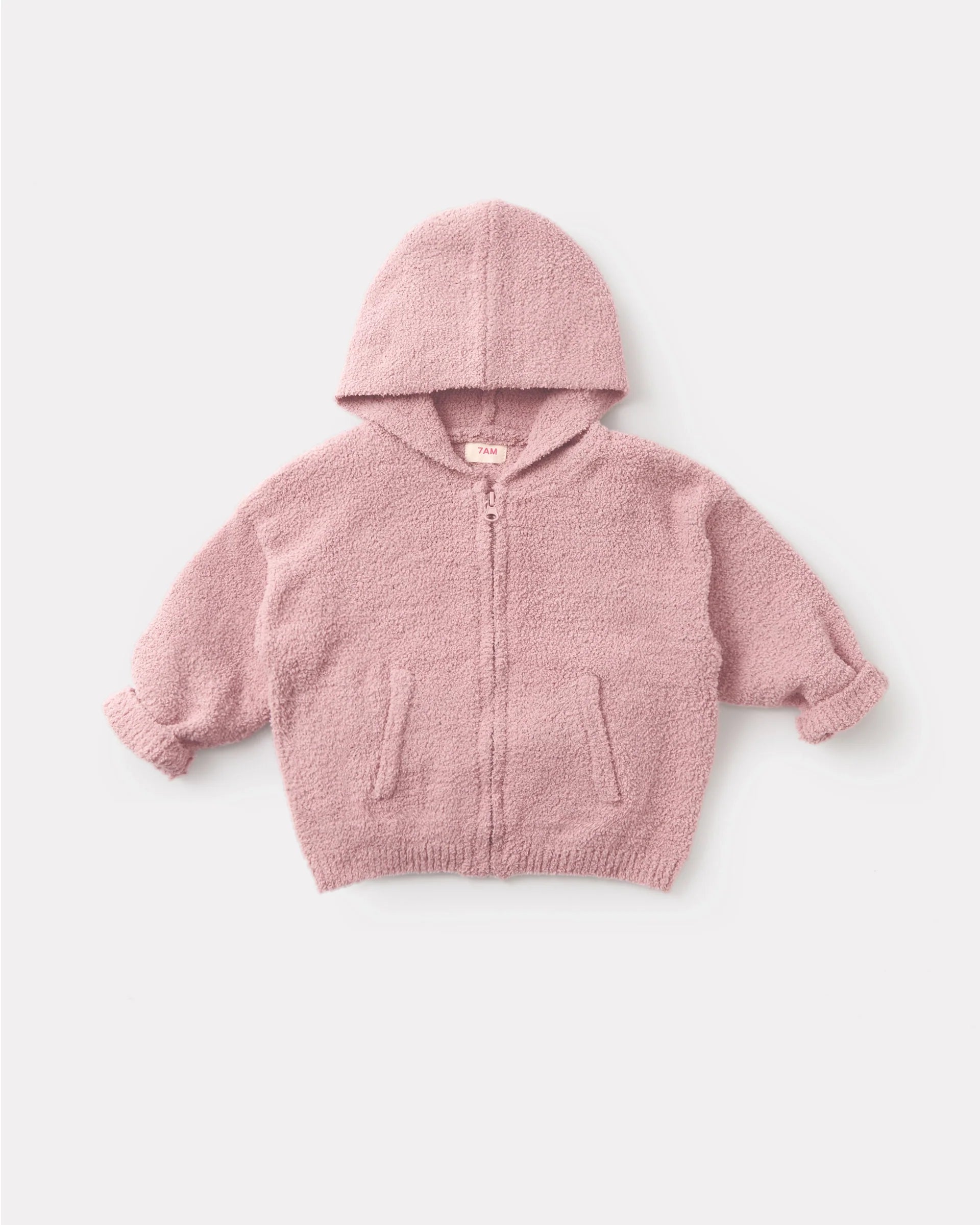 Zip Up Hoodie - Fuzzy