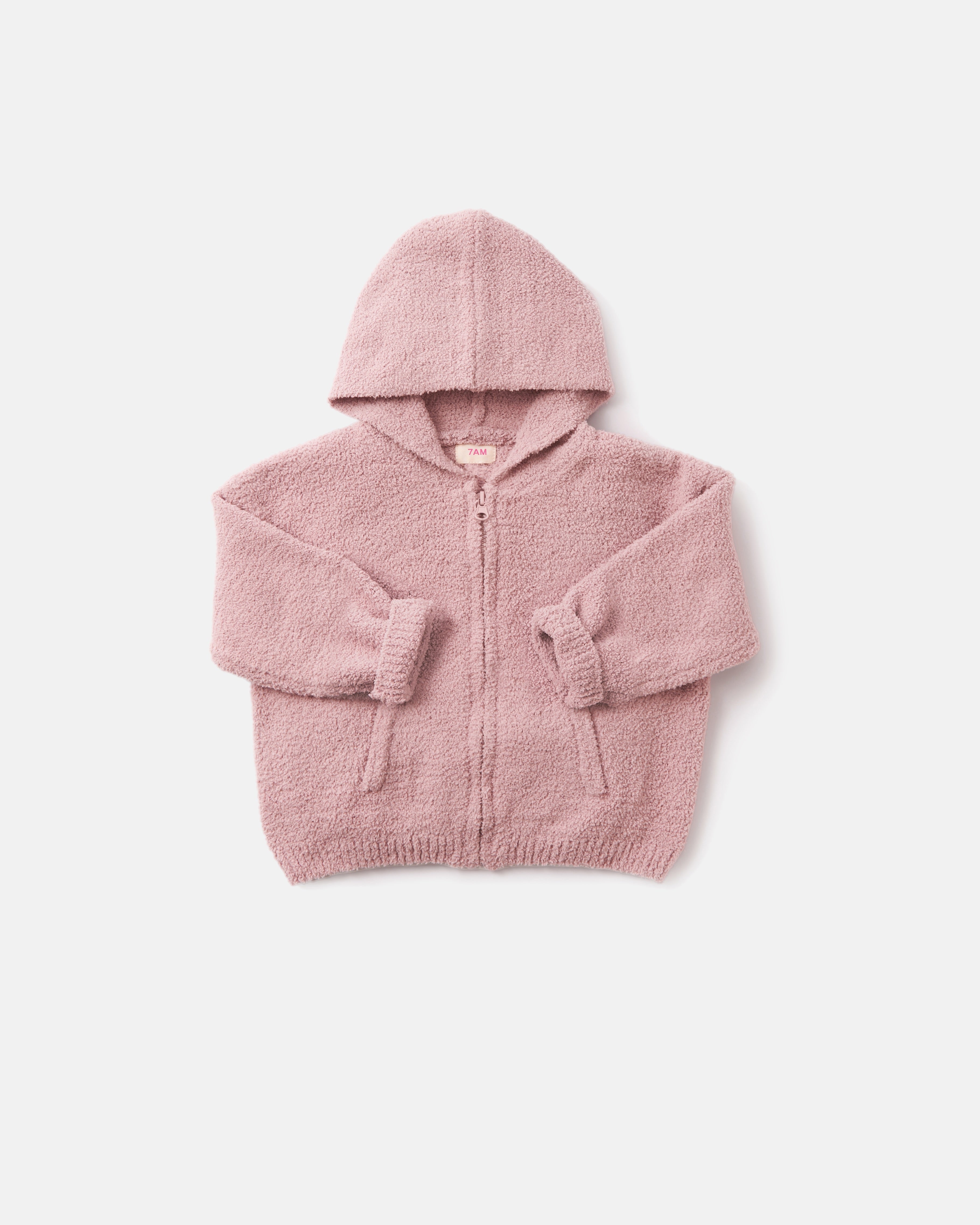 Zip Up Hoodie - Fuzzy