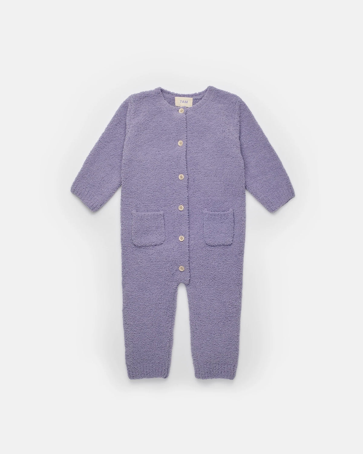 Long Sleeve Jumpsuit - Fuzzy