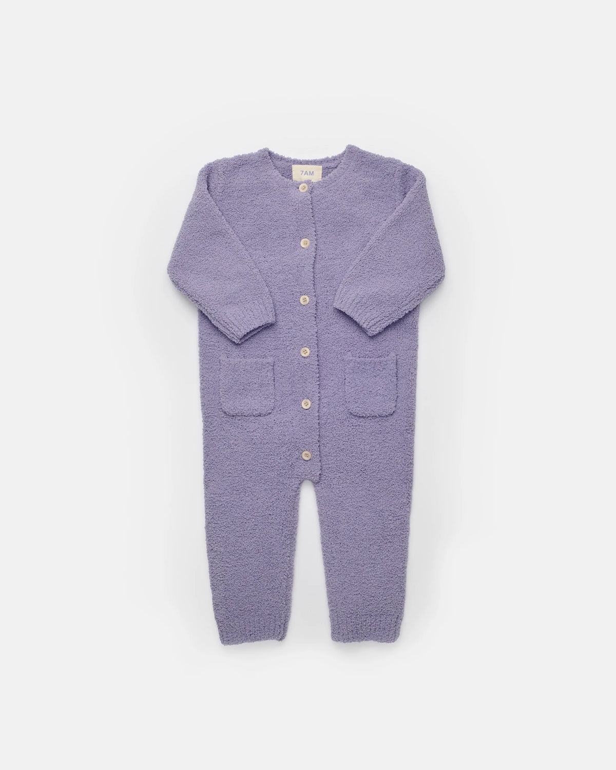 Long Sleeve Jumpsuit - Fuzzy