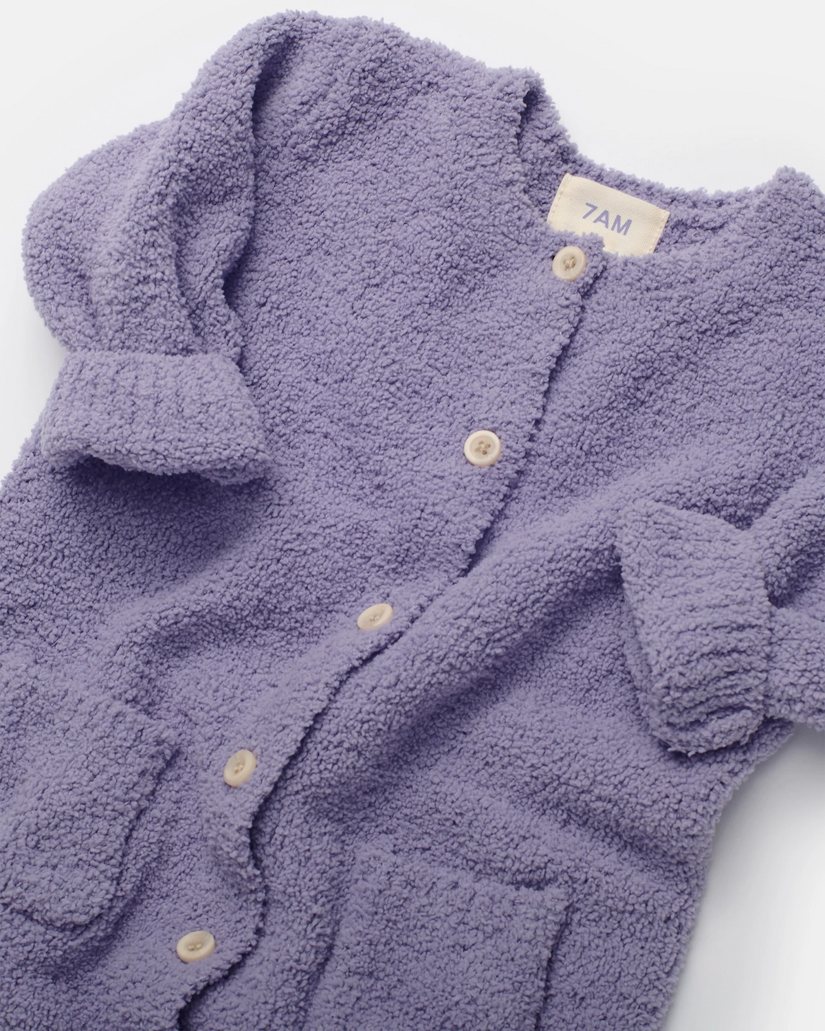 Long Sleeve Jumpsuit - Fuzzy