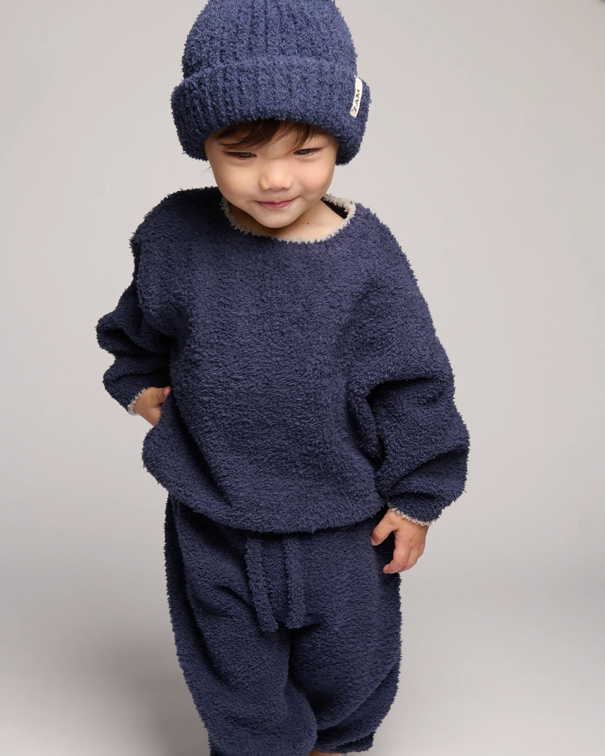 Boxy Sweater - Fuzzy