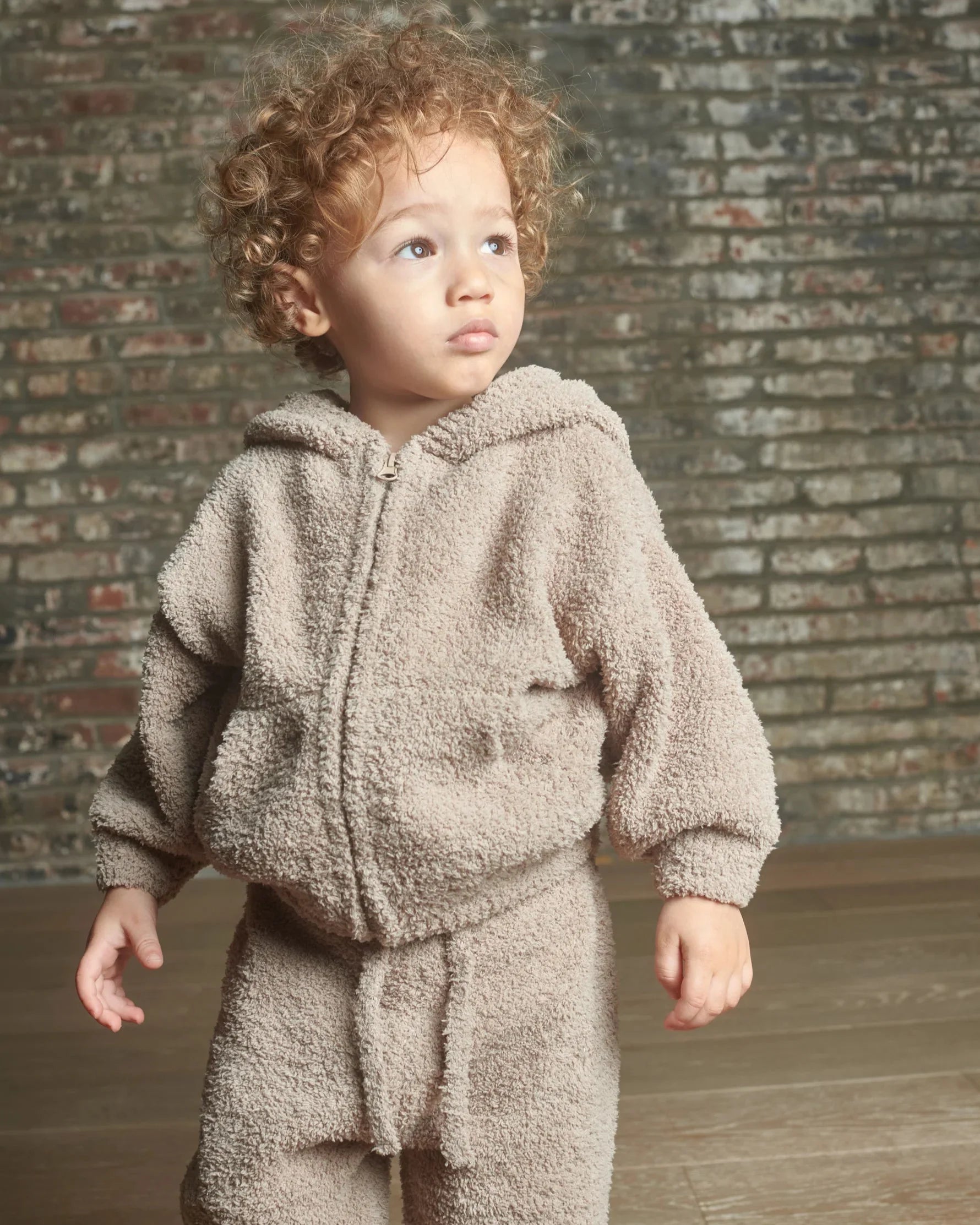 Zip Up Hoodie - Fuzzy