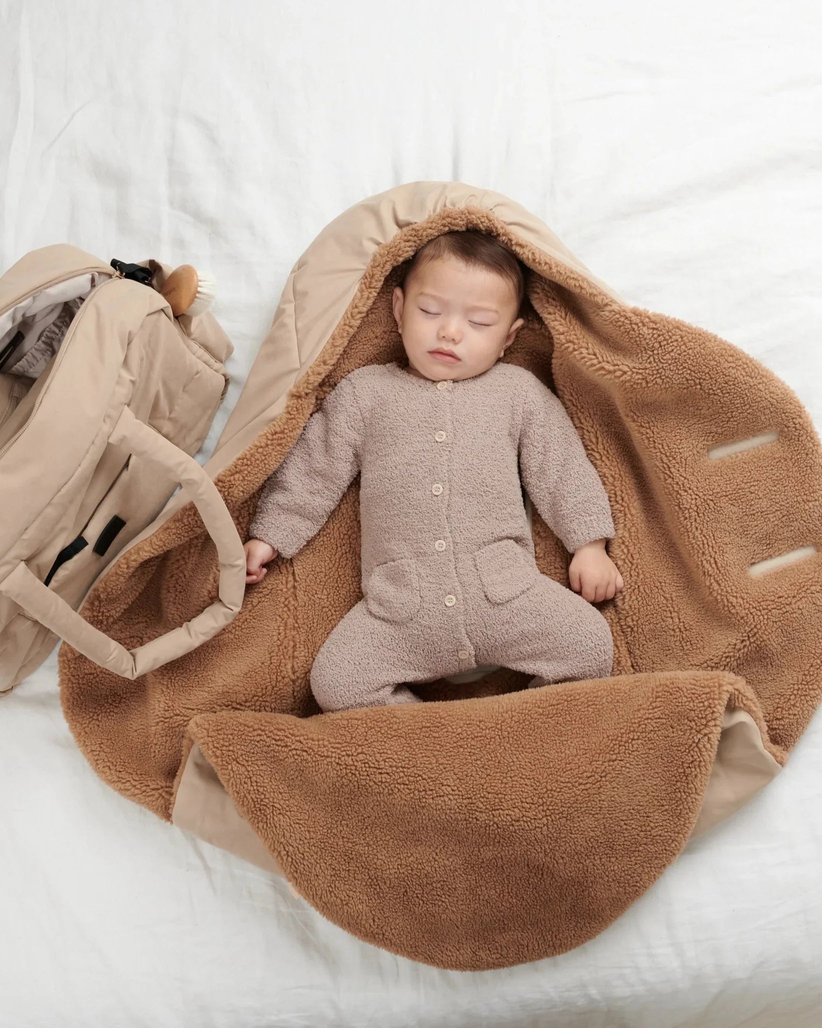 Long Sleeve Jumpsuit - Fuzzy