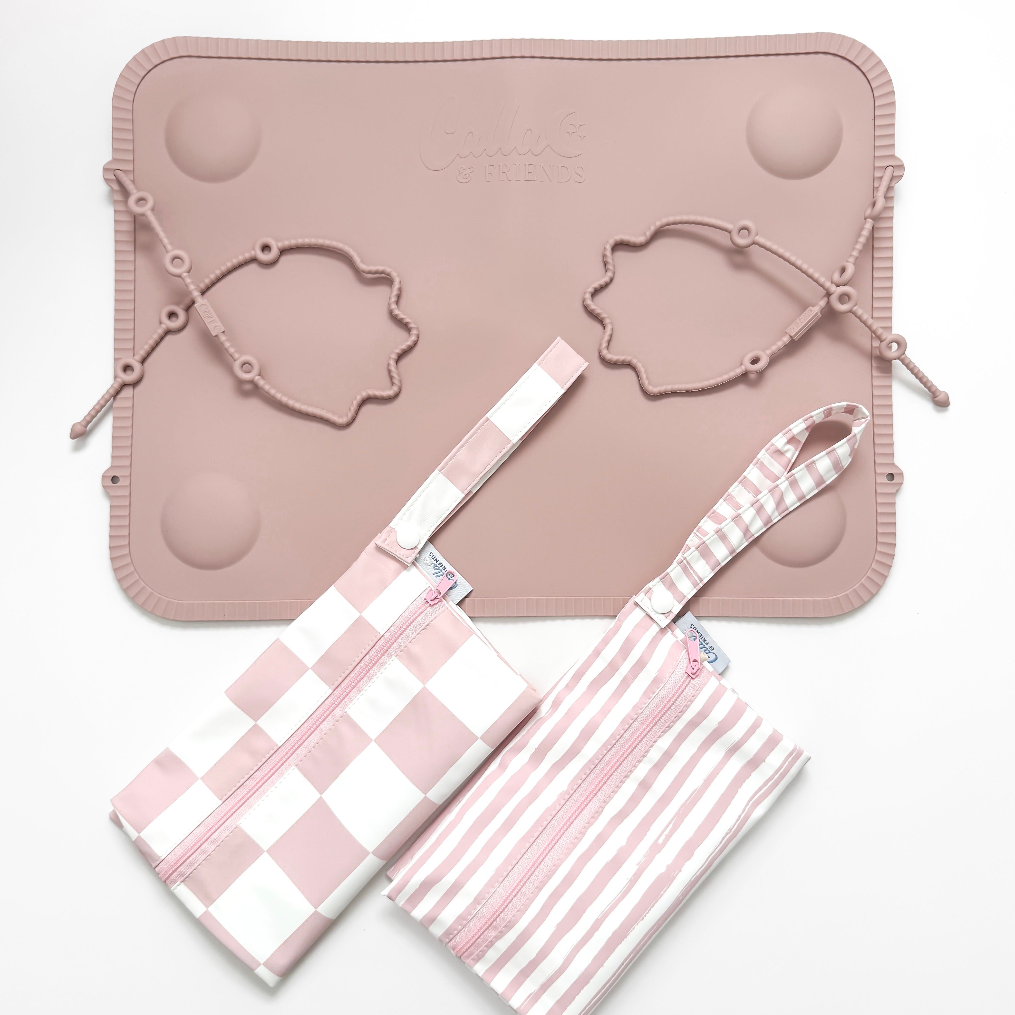 The Tidy Traveler - Solid Placemat Set