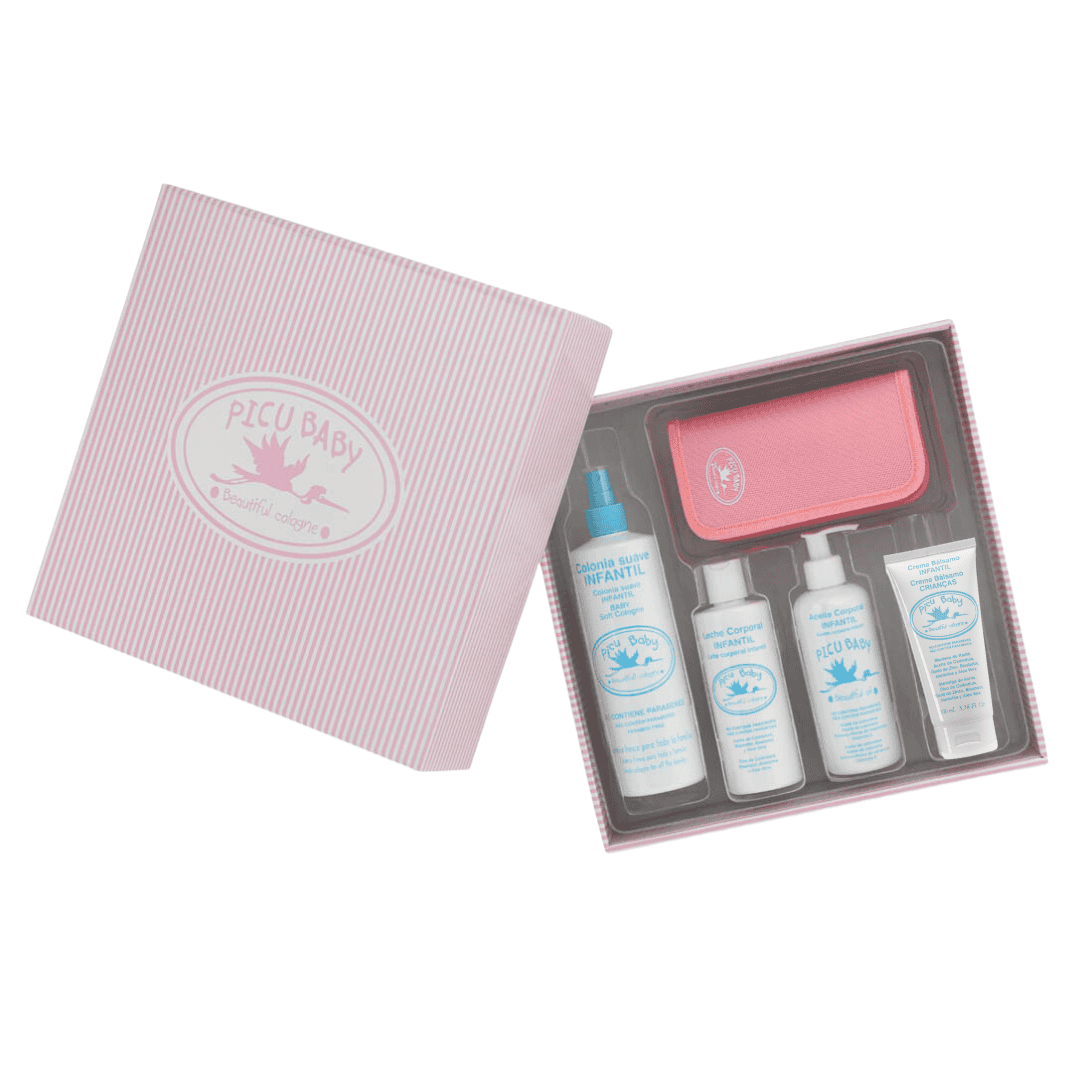 Picu Baby | Pink Striped Gift Box