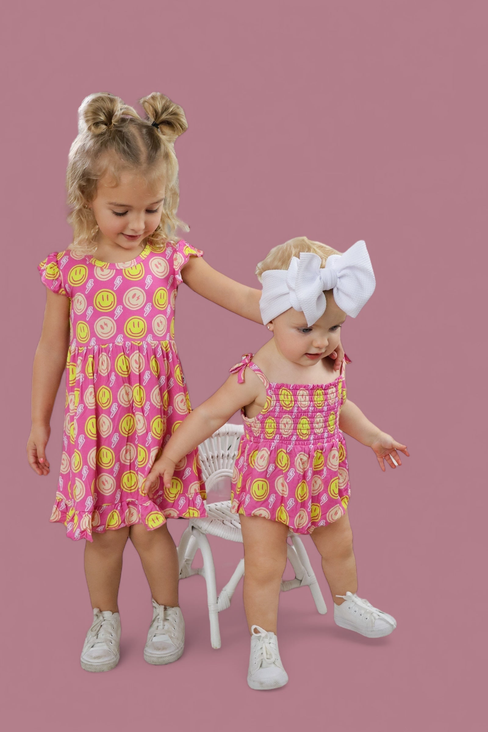 Radiant Smiles Dream Ruffle Dress