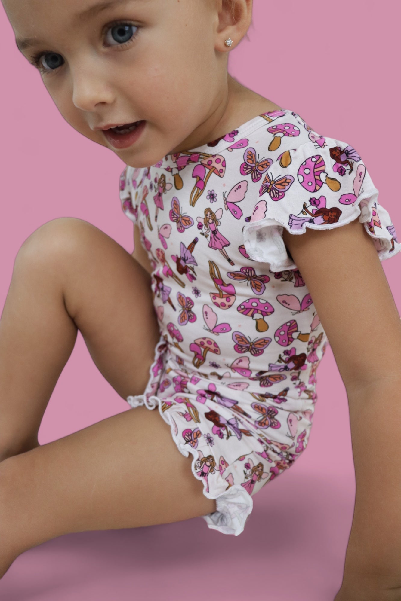 Exclusive Fairy Friends Dream Ruffle Short Set