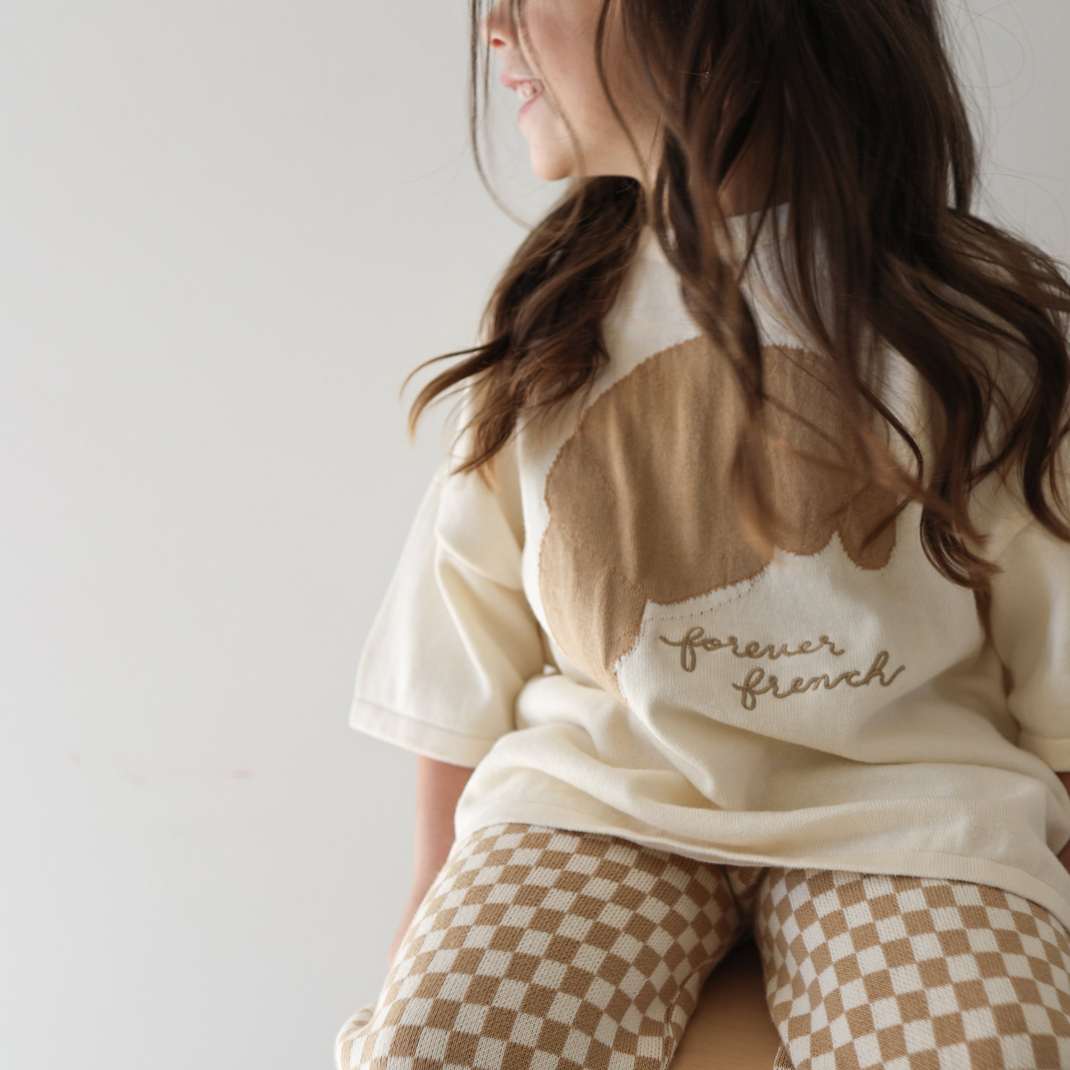 Knit Pant Set | Croissants