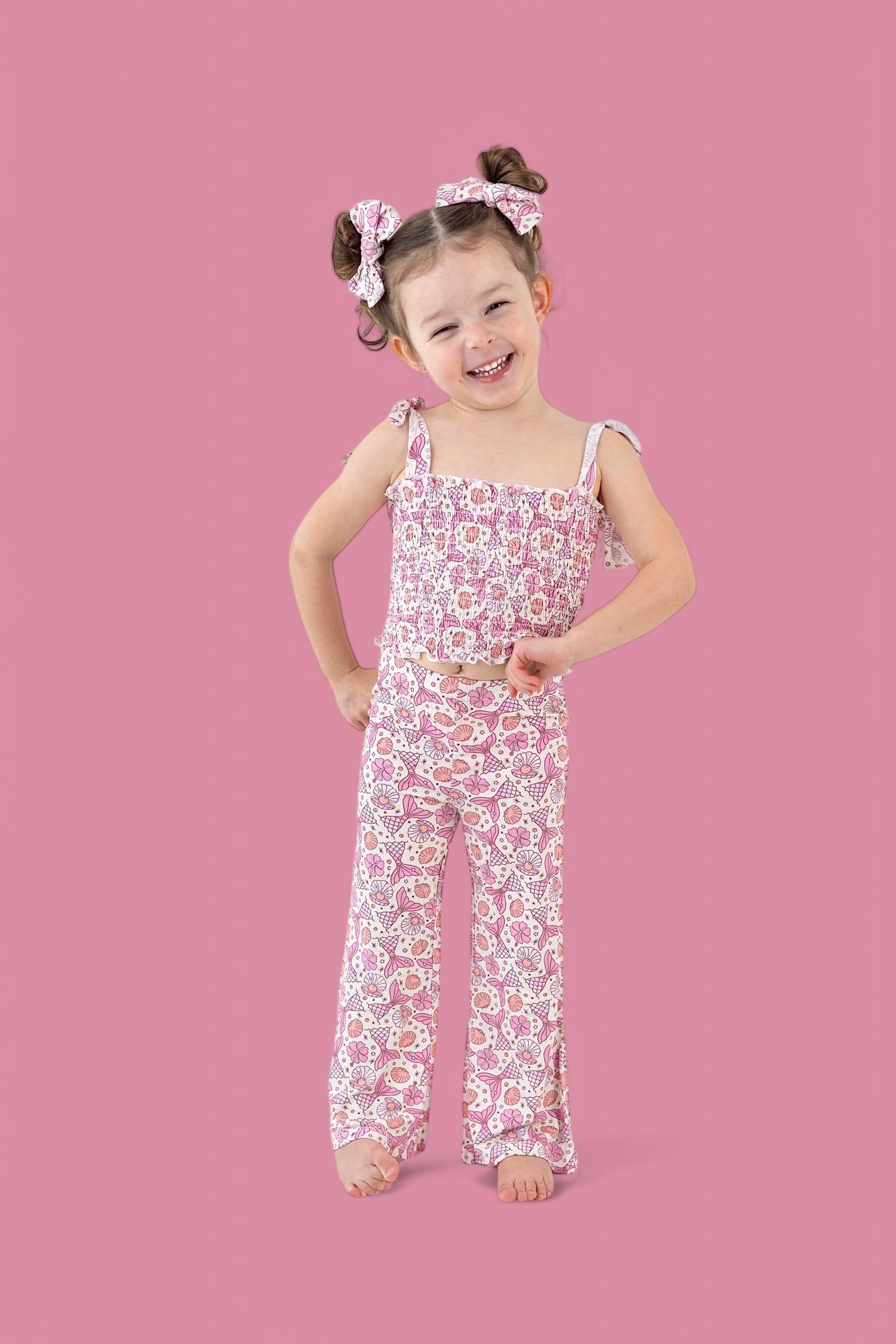 Magical Mermaid Dream Smocked Flare Set