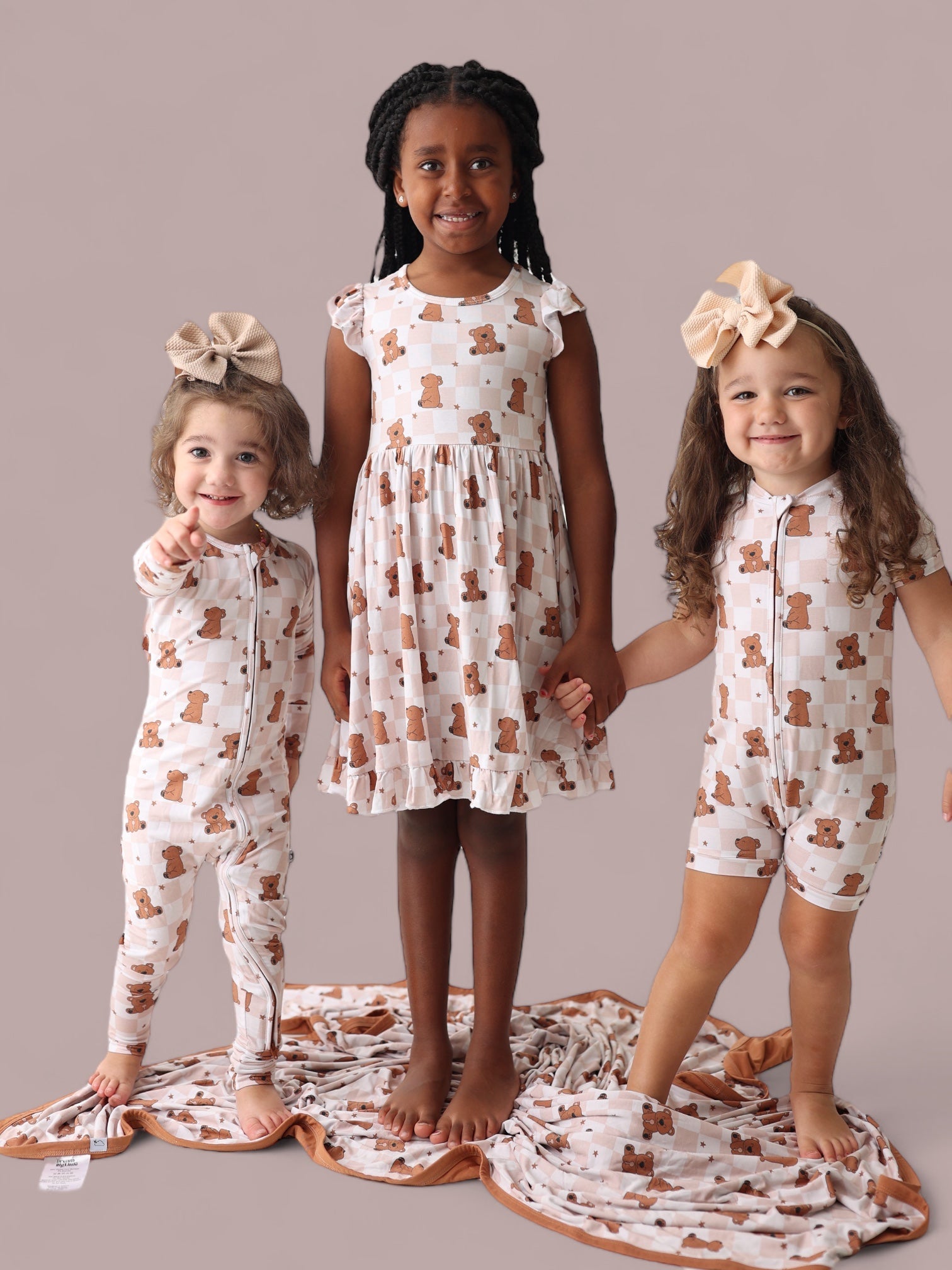 Cozy Bear Dream Ruffle Dress
