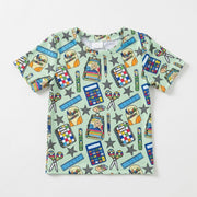 School Supplies Short Sleeve T Shirt