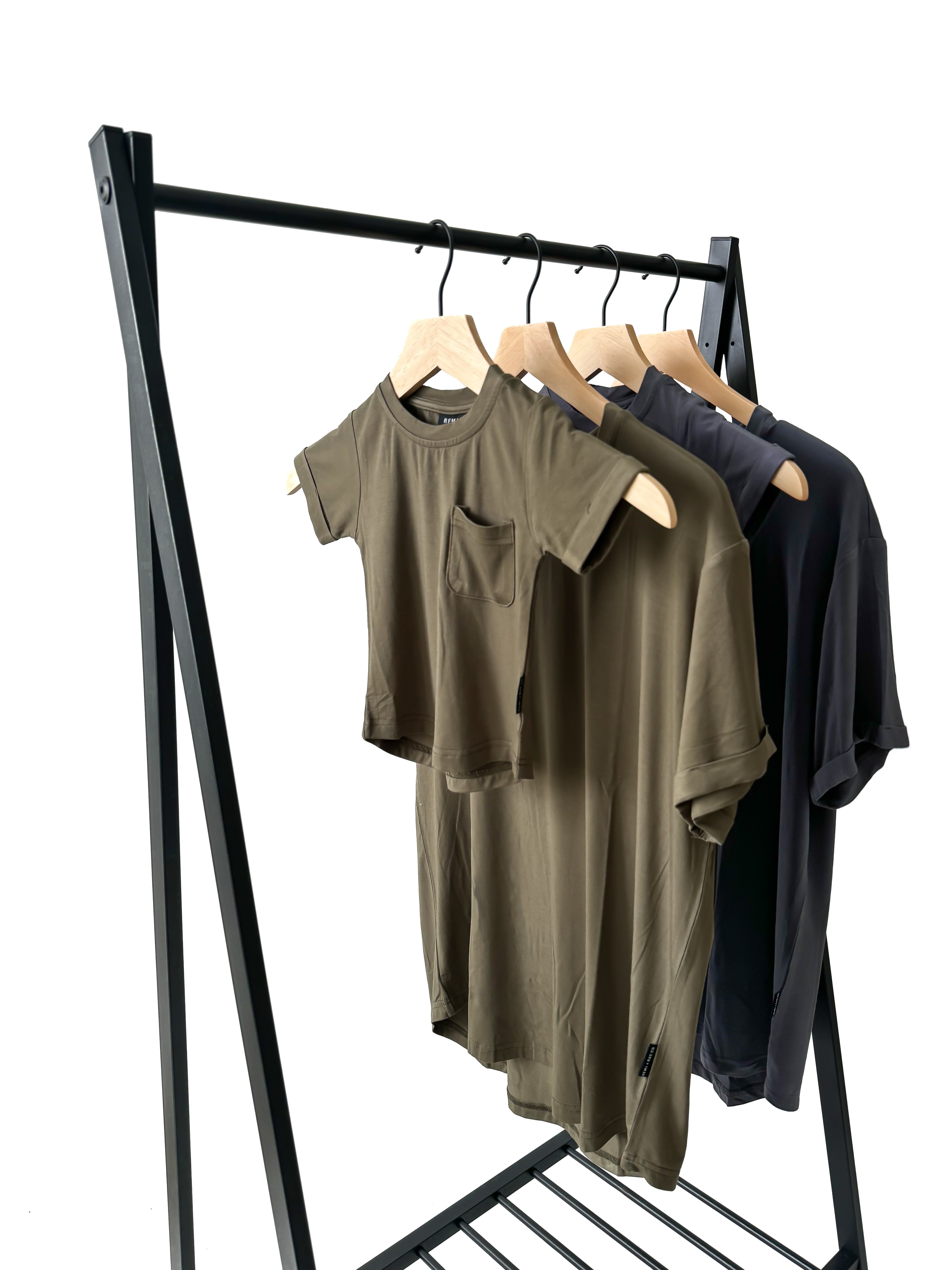 Bamboo Pocket Tee - Pine