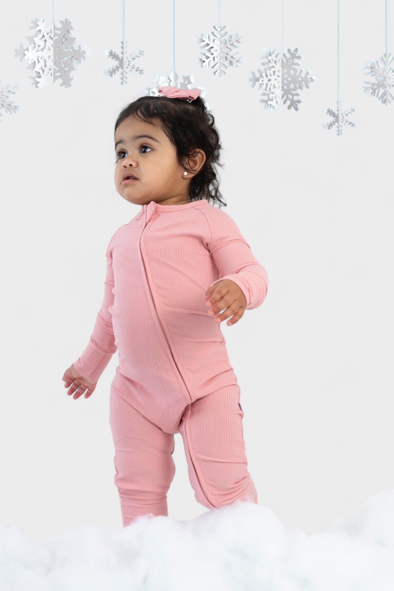 Mauve Rib Dream Romper