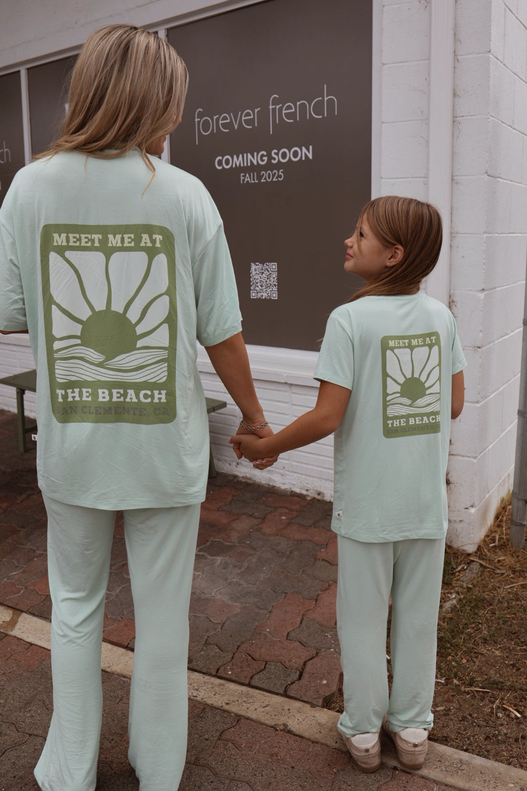 Child Short Sleeve Bamboo Lounge Set | Meet Me At The Beach