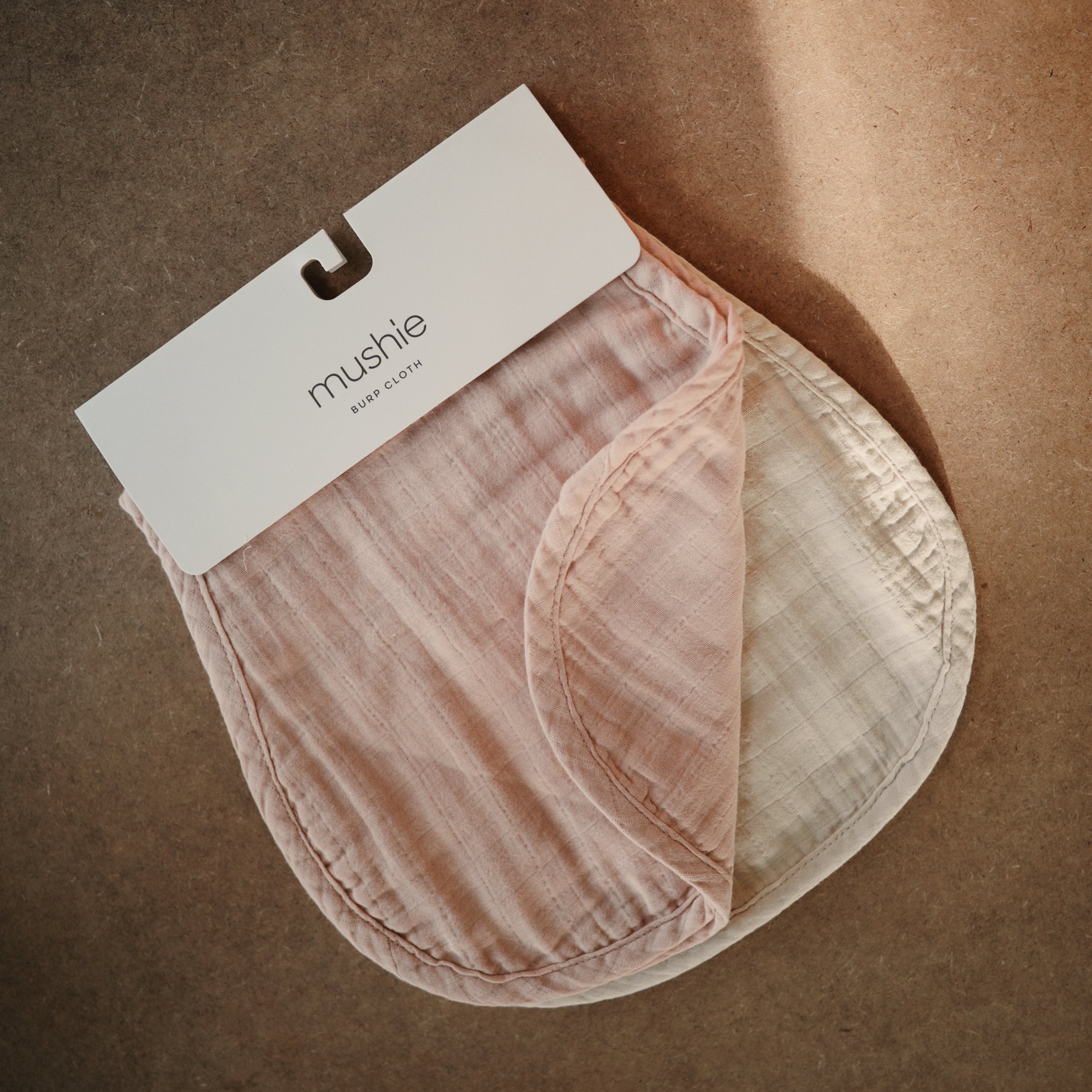 Organic Cotton Muslin Burp Cloth 2-pack