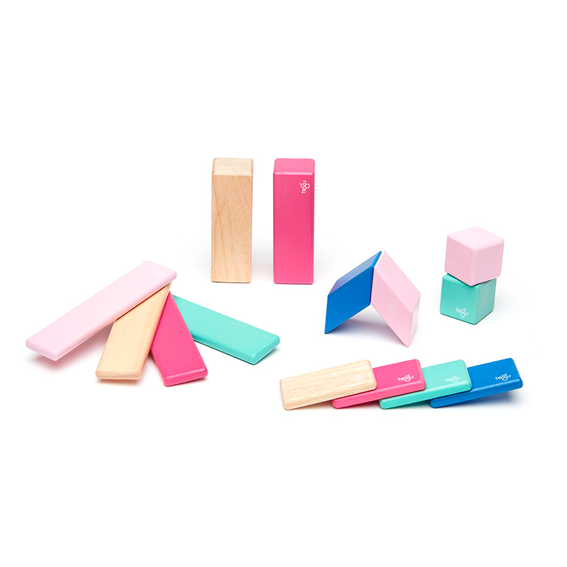 14-piece Set <br>magnetic Wooden Blocks <br>tegu Classics