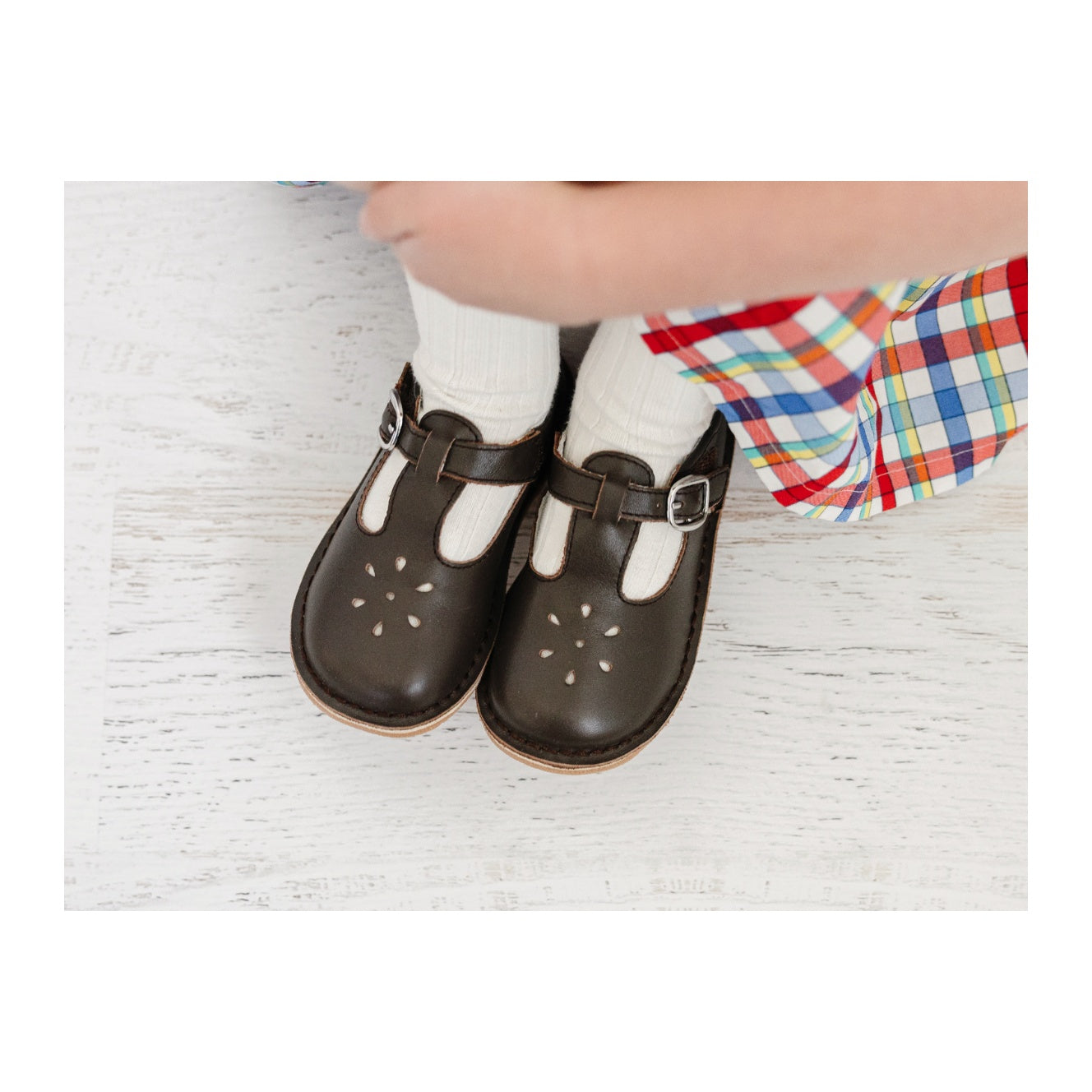 Joy Classic Leather T-strap Mary Jane
