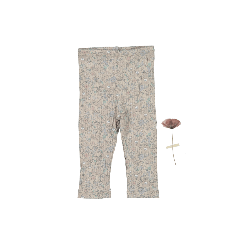 The Printed Legging - Elise Ribbed
