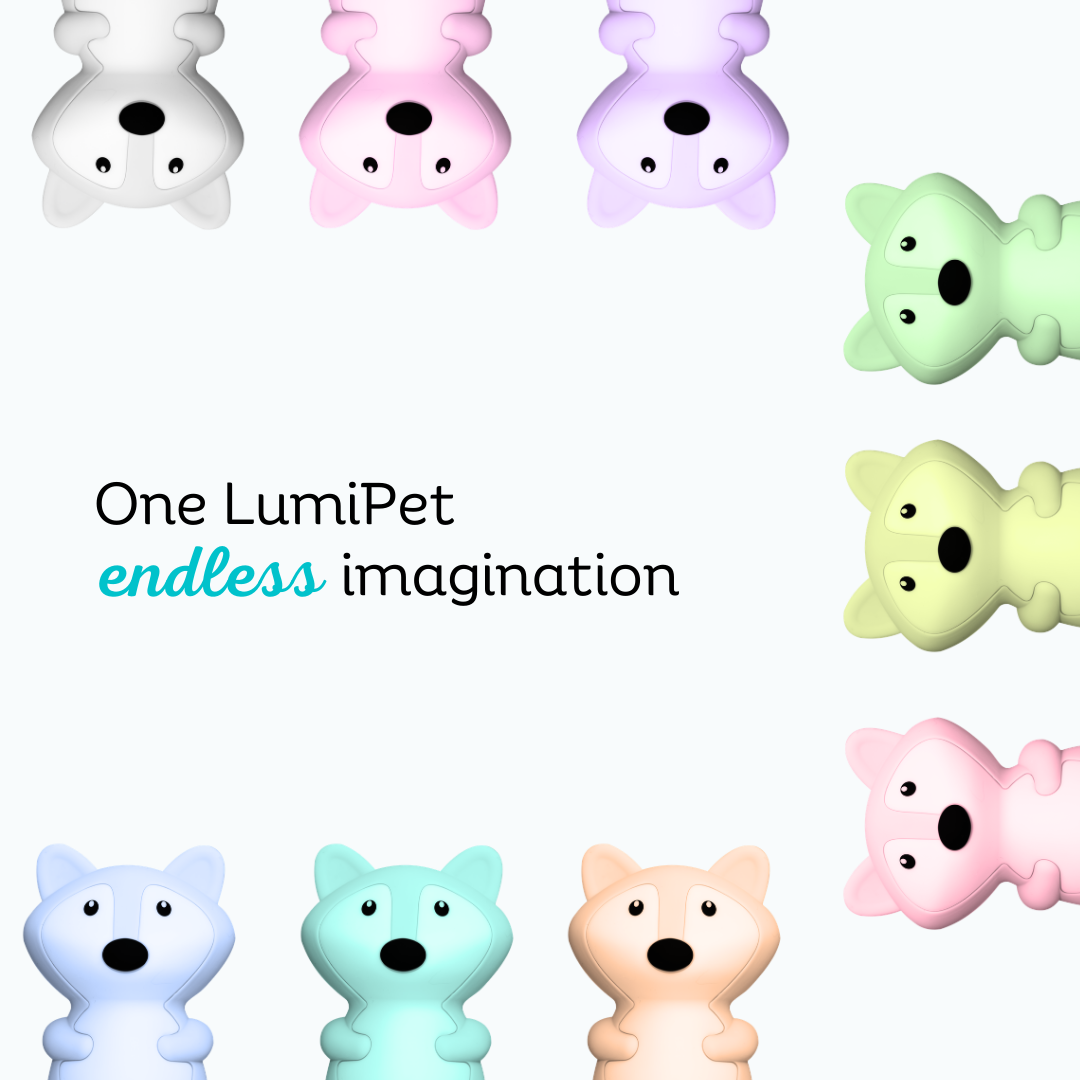 Lumipets® Fiona The Fox- Children's Touch Night Light