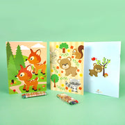 Woodland Animals Coloring Books - Set Of 6 Or 12