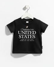 United States - Land Of The Free Kids Tee