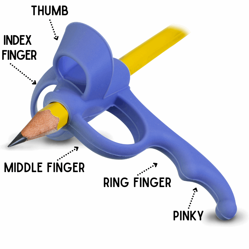 Five Finger Pencil Grip 6 Pack