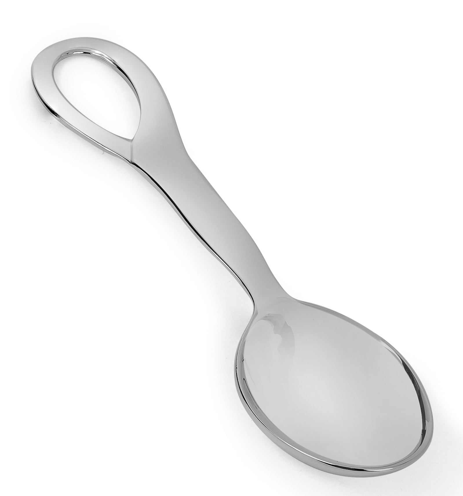 Sophie Sterling Silver Baby Feeding Spoon By Krysaliis