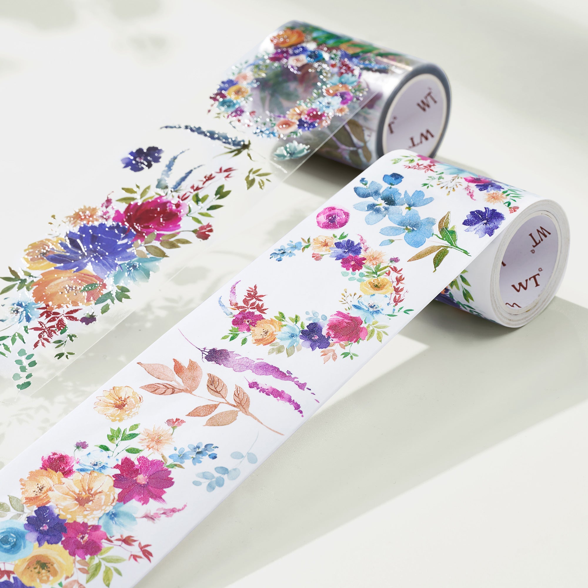 Pretty Florals Wide Washi / PET Tape by The Washi Tape Shop