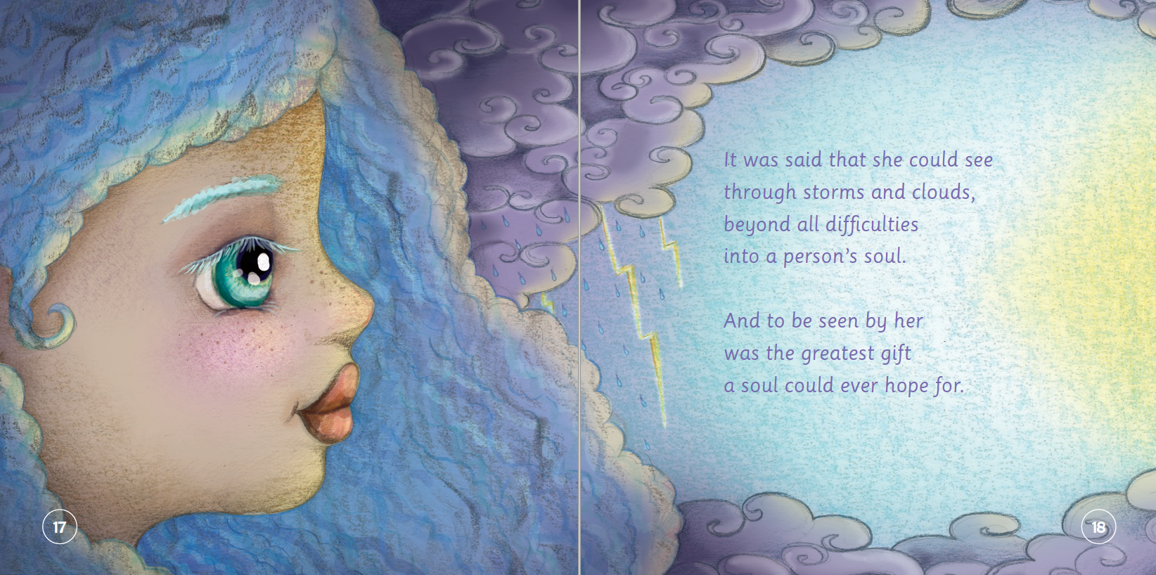 The Girl With Waterfall Eyes: Helping Children To See Beauty In Themselves And Others