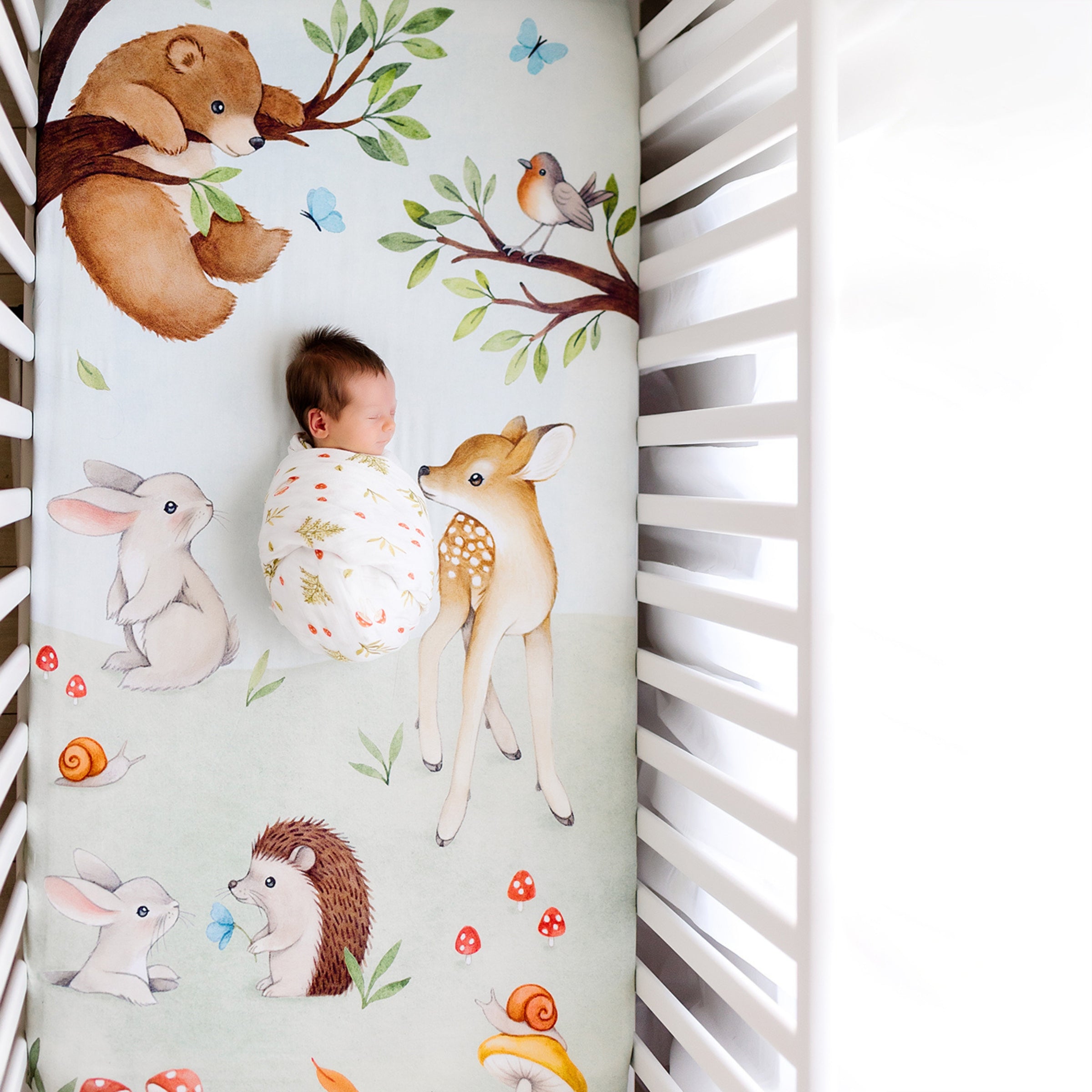 Woodland Swaddle 3-pack