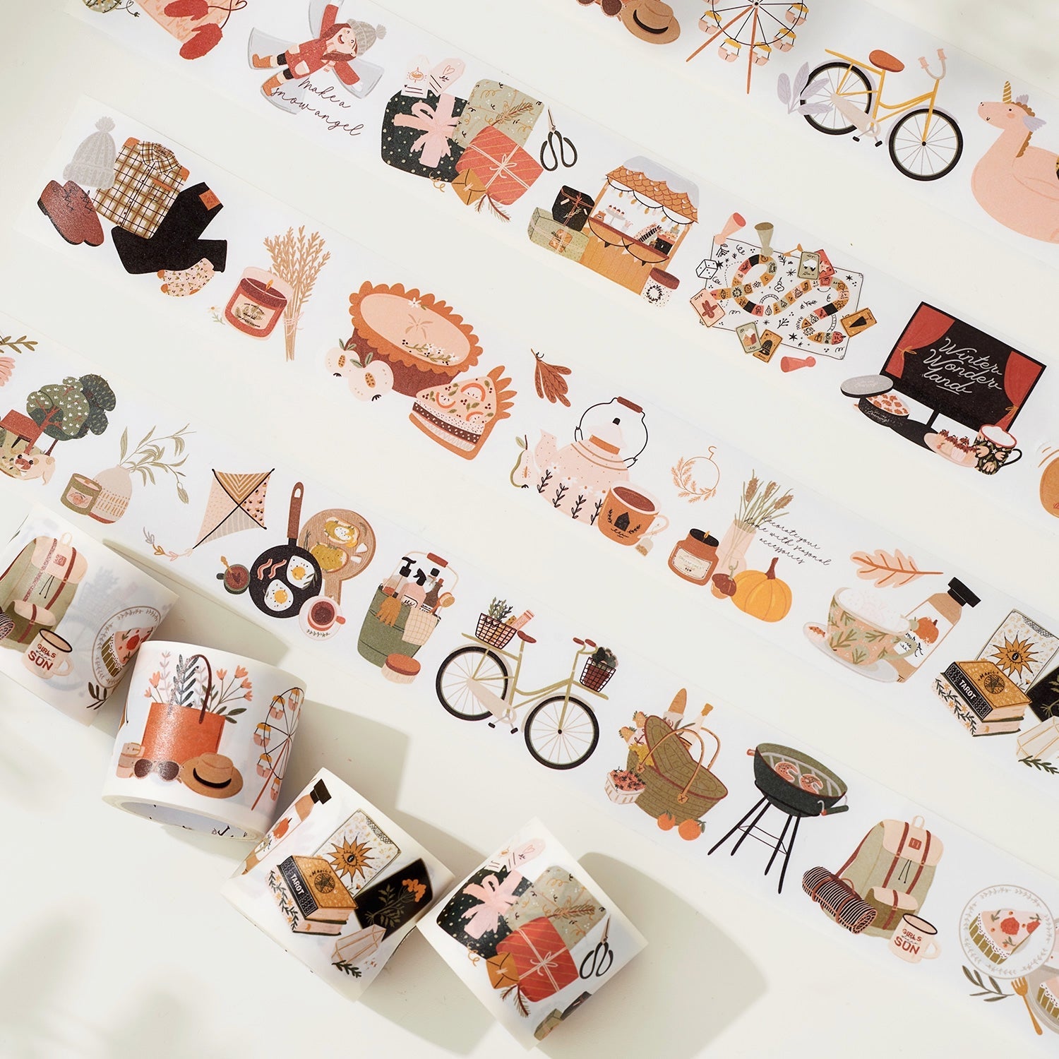 Four Seasons Washi Tape Sticker Set by The Washi Tape Shop